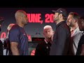 Daniel Dubois vs Filip Hrgovic • FULL FACE OFF | Frank Warren &amp; Eddie Hearn 5 vs 5 | DAZN Boxing