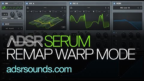 Serum Tutorial - Remap Warp Mode