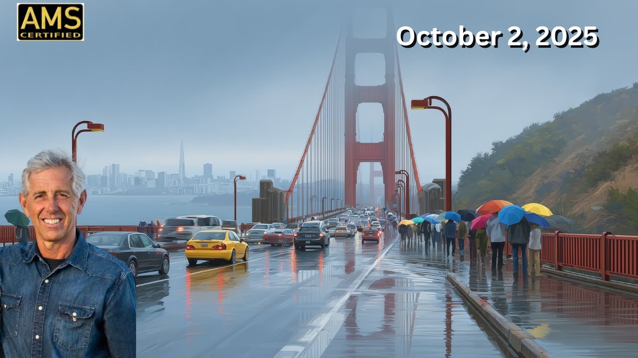 Rainy Bay Area Morning Commute | Scattered Showers & Storms Possible ...