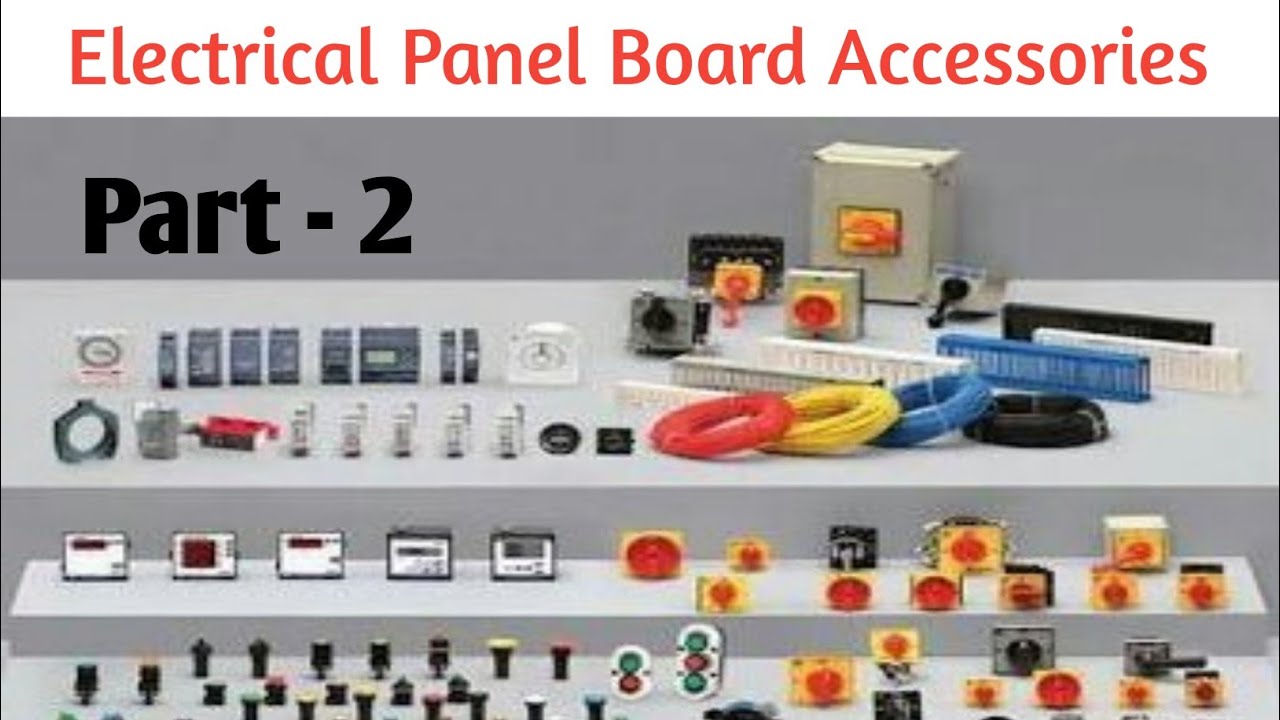 Electrical Panel Board Component Accessories list (Part-2) 