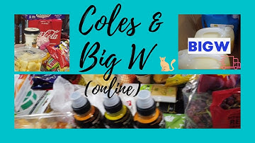 Med-Sized Aussie Family | Grocery Shop & Big W online order