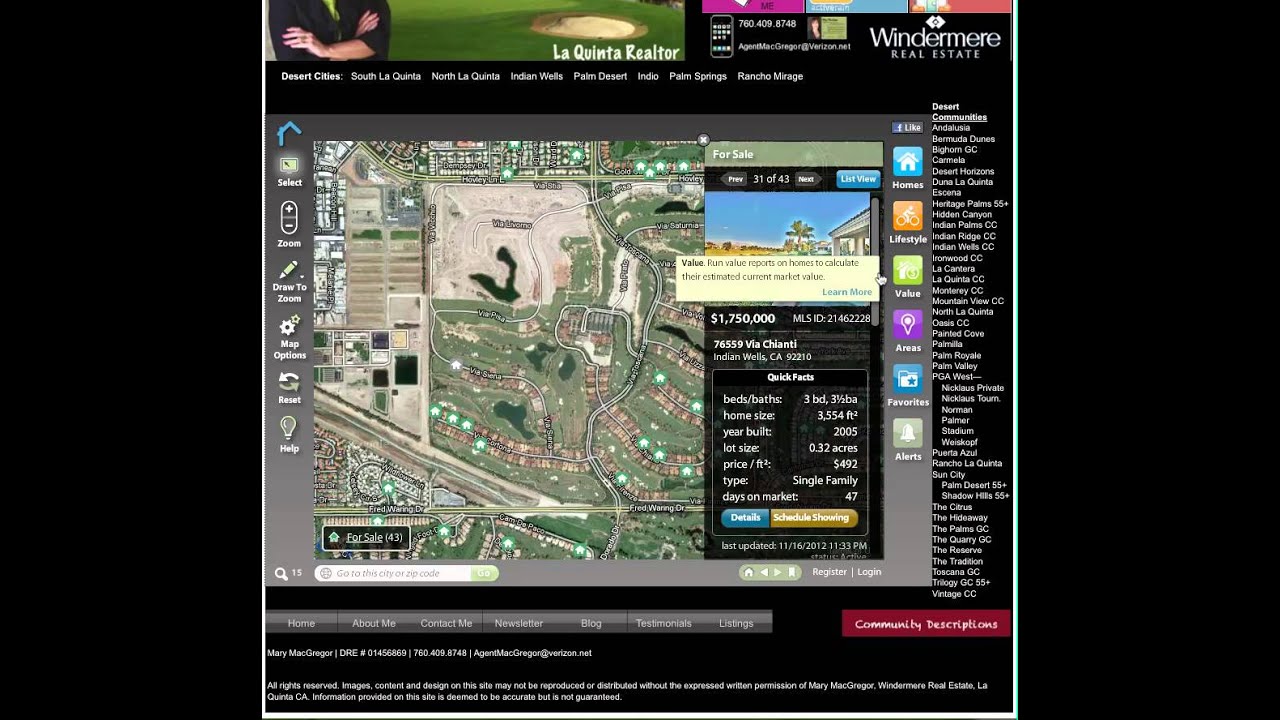 Toscana Golf Club homes for sale in Indian Wells YouTube