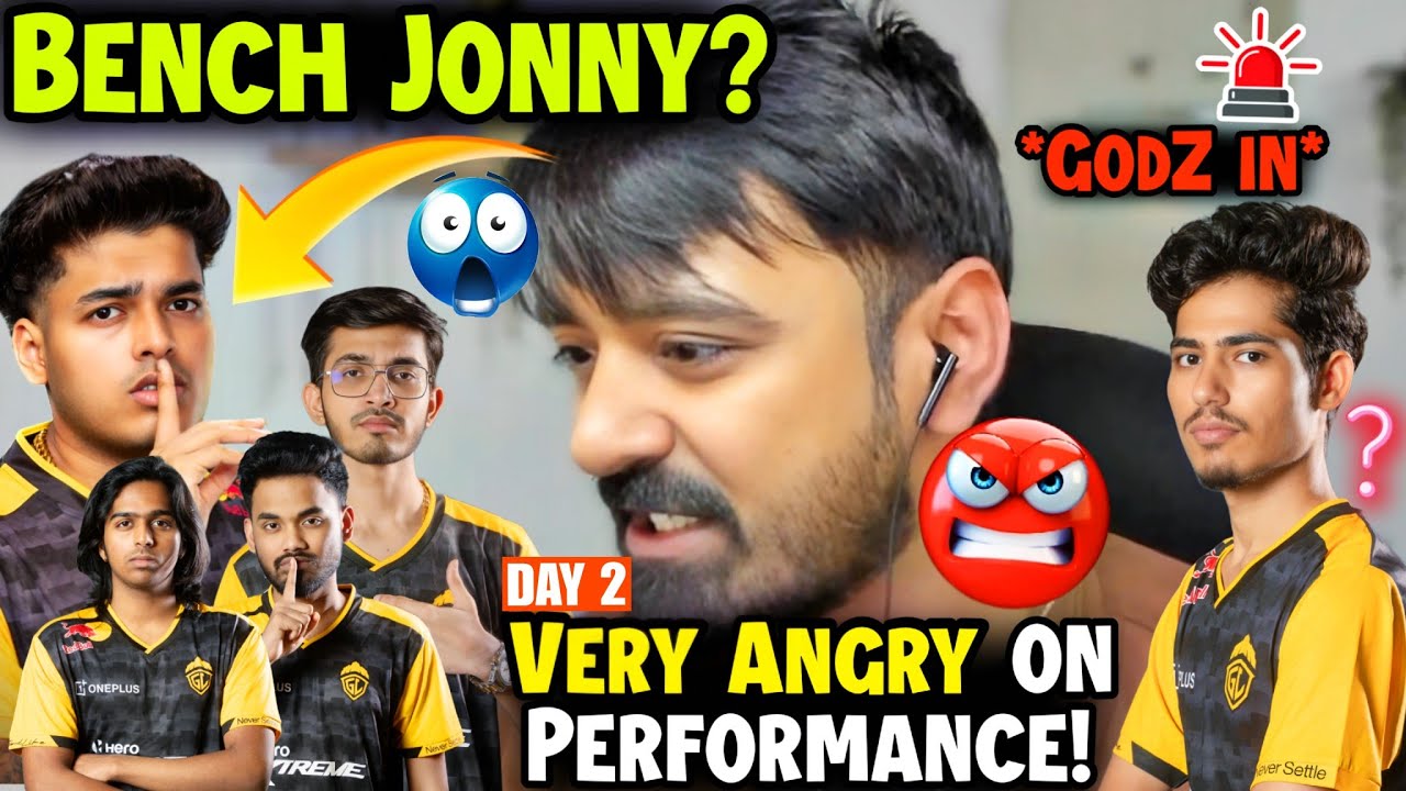 🚨Bench Jonny?😱AnkiiiBot Angry on Godlike Down Performance😈 GodZ in?🫨