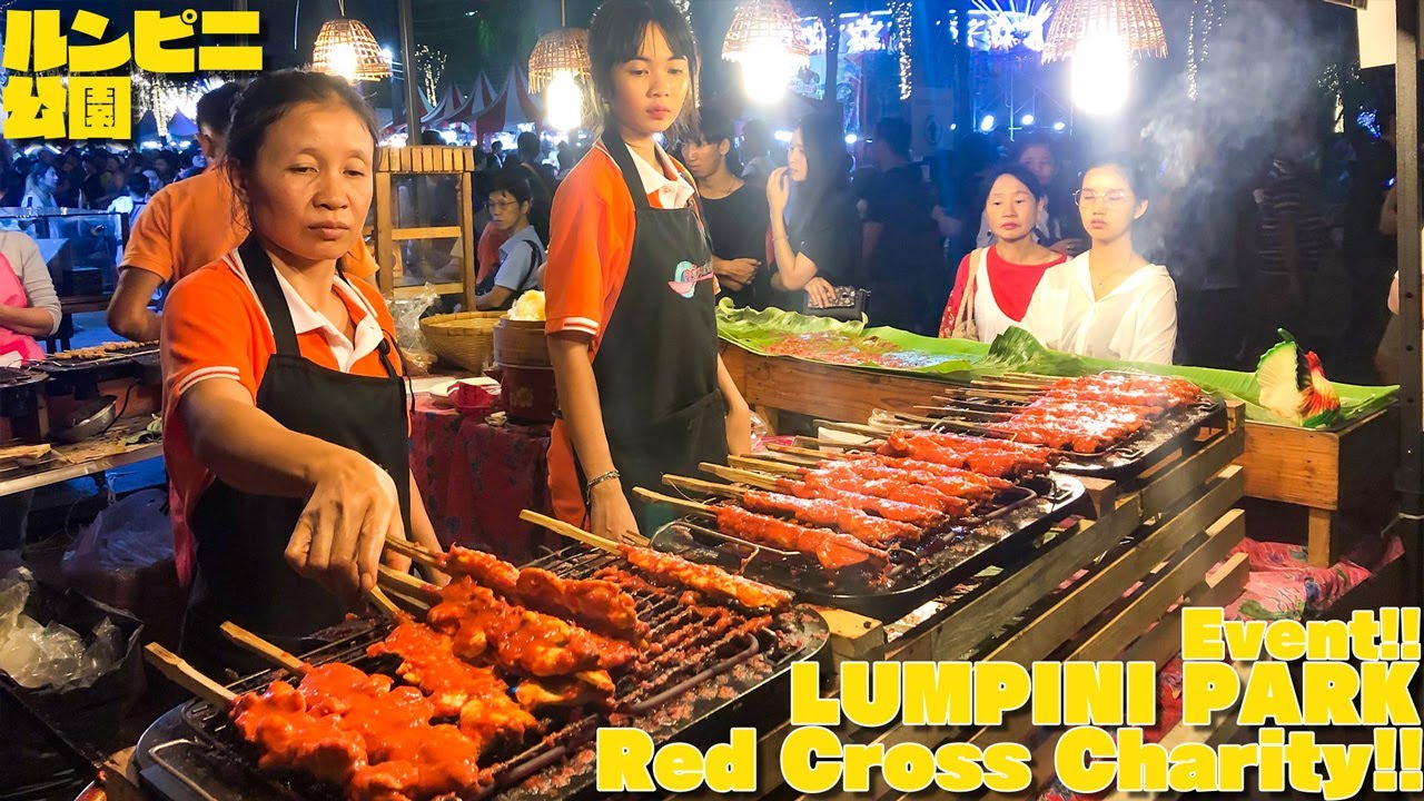 Lumpini Park!! Red Cross Charity event!(BANGKOK)