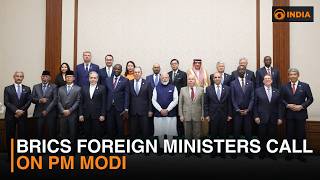 BRICS Foreign Ministers call on PM Modi & more updates | DD India live | 7:30 PM IST