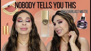 DOLCE & GABBANA Everlast Matte Foundation | Transform Your DRY Skin Following This Tips!