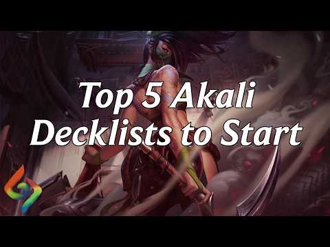 Top 5 Decklists To Get Started With Akali (Plus one Bonus List)