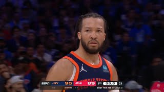 Final 2:30  of Philadelphia 76ers vs New York Knicks Game 4