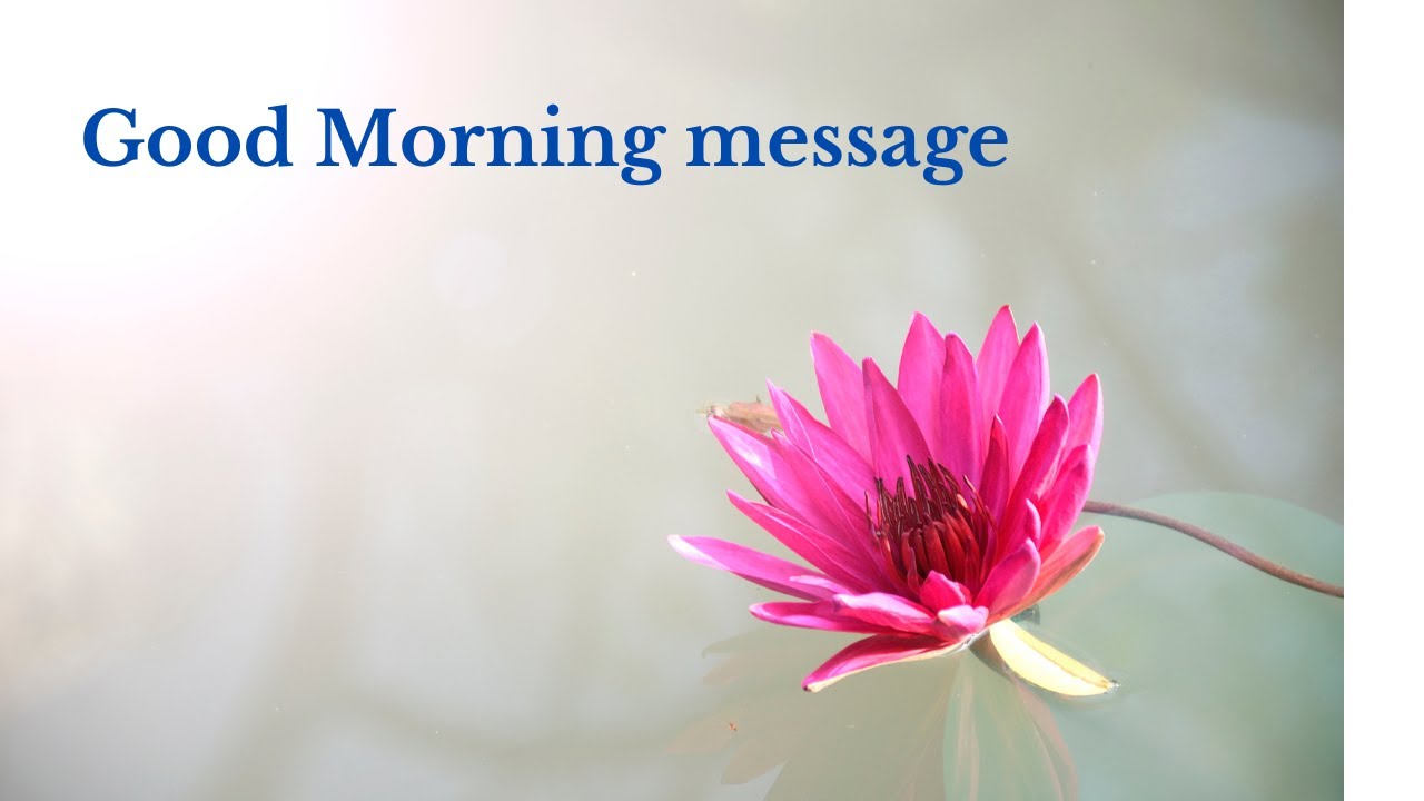 Biblical Good Morning Message Good Morning Message | English Bible | Bible Verse | English Audio |  Inspirational Bible Verse | - Youtube