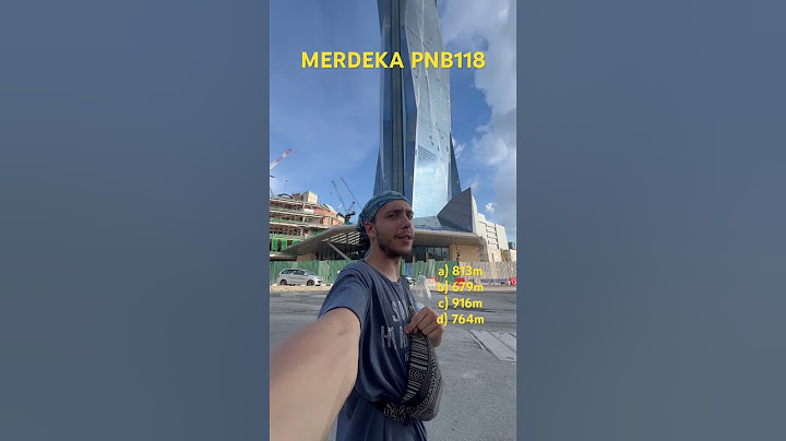 ¿Cuanto mide el segundo edificio más alto del mundo? #malasia #edificios #sudesteasiatico #shorts