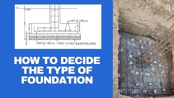 How to Decide the Type of Foundation in Buildings?