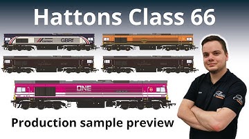 Hattons Class 66 - Production sample preview!
