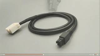 6P 3 0 Connector Molded Micro Fit Molex overmolded with Cable