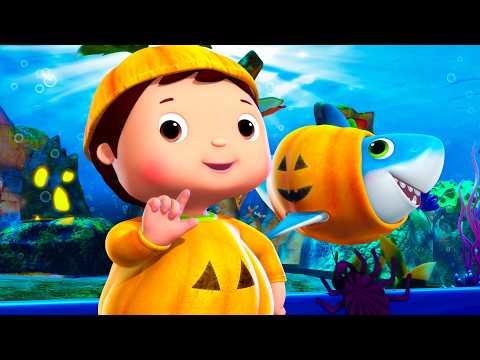 Halloween Baby Shark 🎃🦈 Little Baby Bum Nursery Rhymes