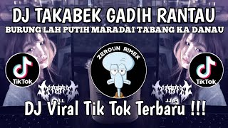 DJ TAKABEK GADIH RANTAU - BURUNG LAH PUTIH MARADAI TABANG KA DANAU VIRAL FYP TIKTOK TERBARU 2026