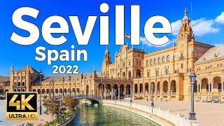 Seville 2022, Spain Walking Tour (4k Ultra HD 60 fps)  With Captions