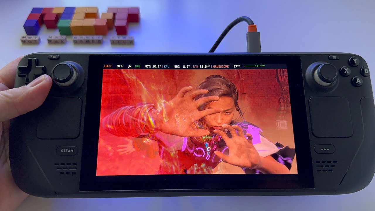 Forspoken - Steam Deck gameplay | stable FPS, gorgeous graphics