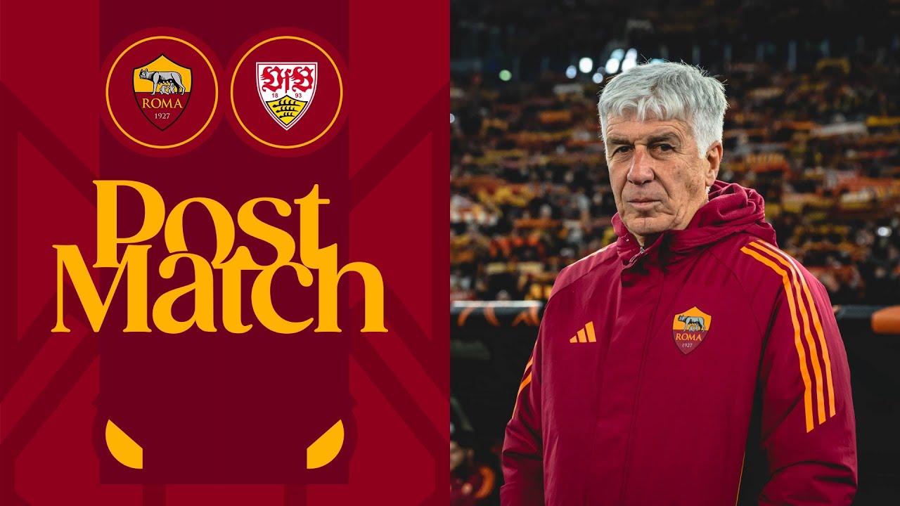 GIAN PIERO GASPERINI | INTERVISTA POST ROMA-STOCCARDA
