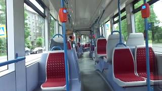 Еще один Альстом. Трамвай Петербурга 9-609: 71-801 Alstom Citadis 301 CIS б.8901 по №60 (28.06.19)