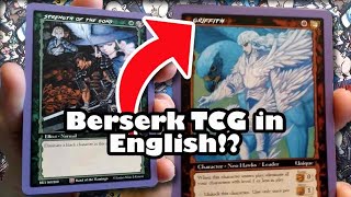 Berserk TCG - unboxing the English translation by Band of the Flamingo! -  YouTube