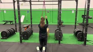 Tall Kneeling Banded Lat Pull Down