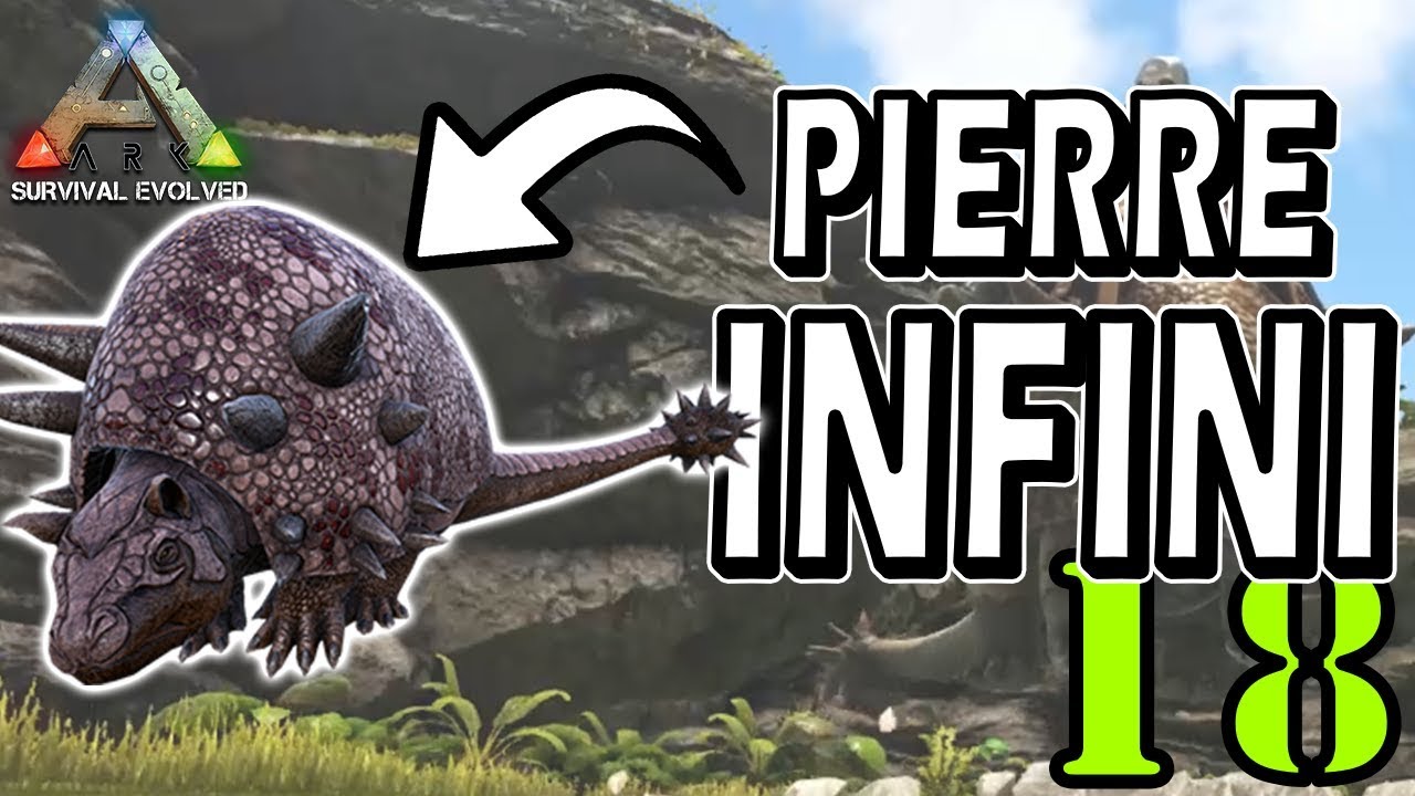UN DINO QUI FARM LA PIERRE I ARK Survival Evolved I ÉPISODE 18 YouTube