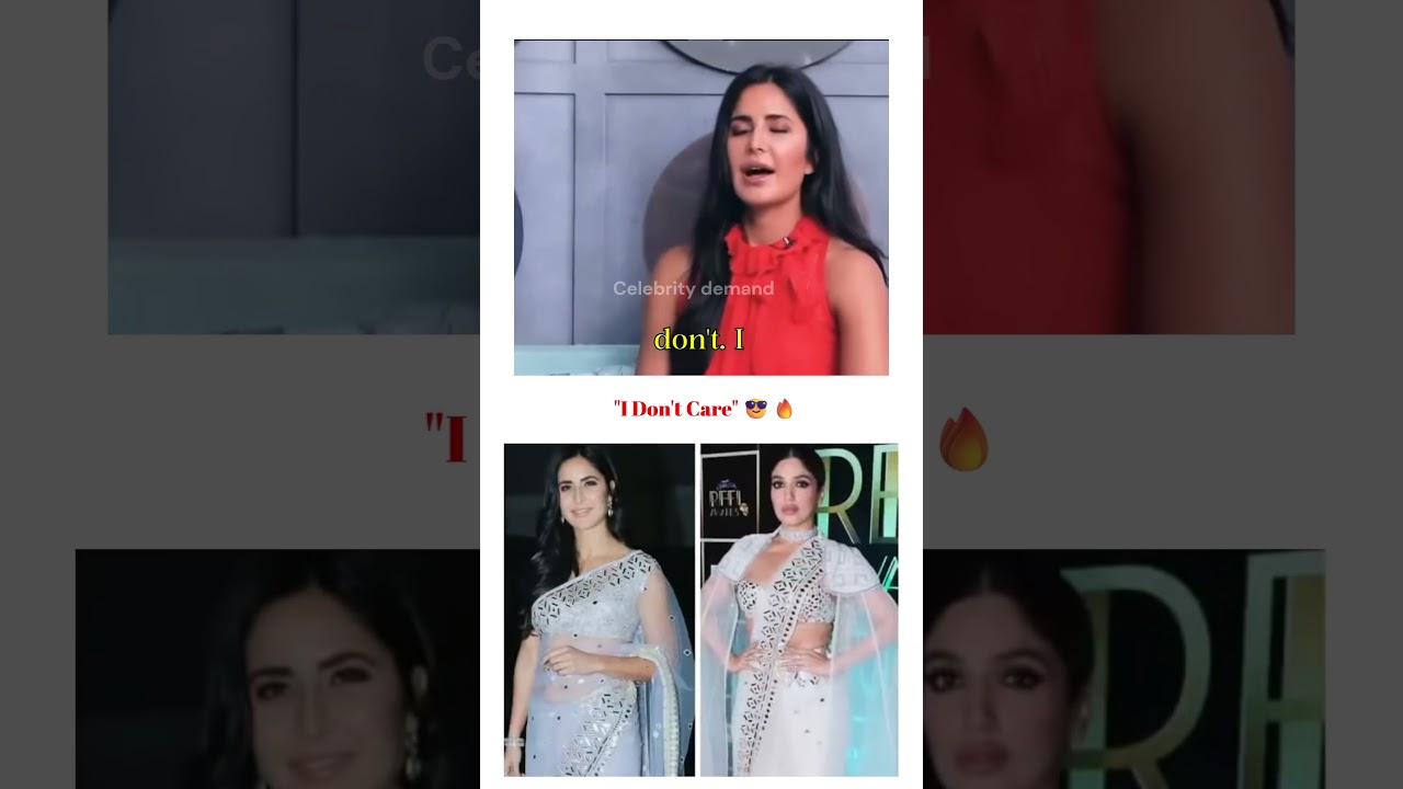 👑 Katrina Kaif's EPIC Reply on Copying Another Actress' Dress: "I Don't Care" 😎