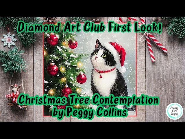 Diamond Art Club First Look! – Christmas Tree Contemplation by