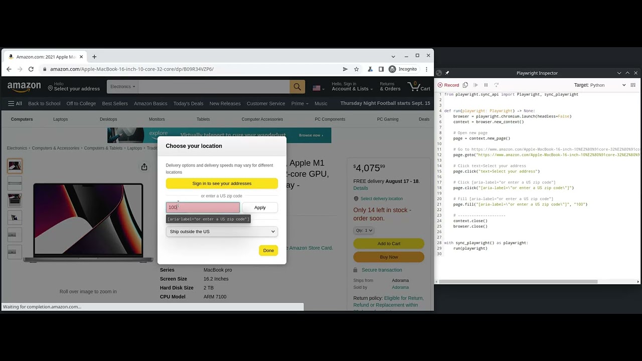 How to build web scrapers quickly using Playwright Codegen How To Build Web Scrapers Quickly Using Playwright Codegen