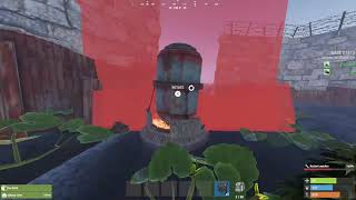 Rust console edition 1v3 online raid defence part 1