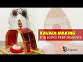 Murugan kavadi making  for dance performance shilpakardesigns kavadi