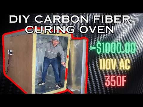 I Built a Giant Easy-Bake Oven for Carbon Fiber (Maybe Powder Coating?) | DIY Composite Curing Oven
