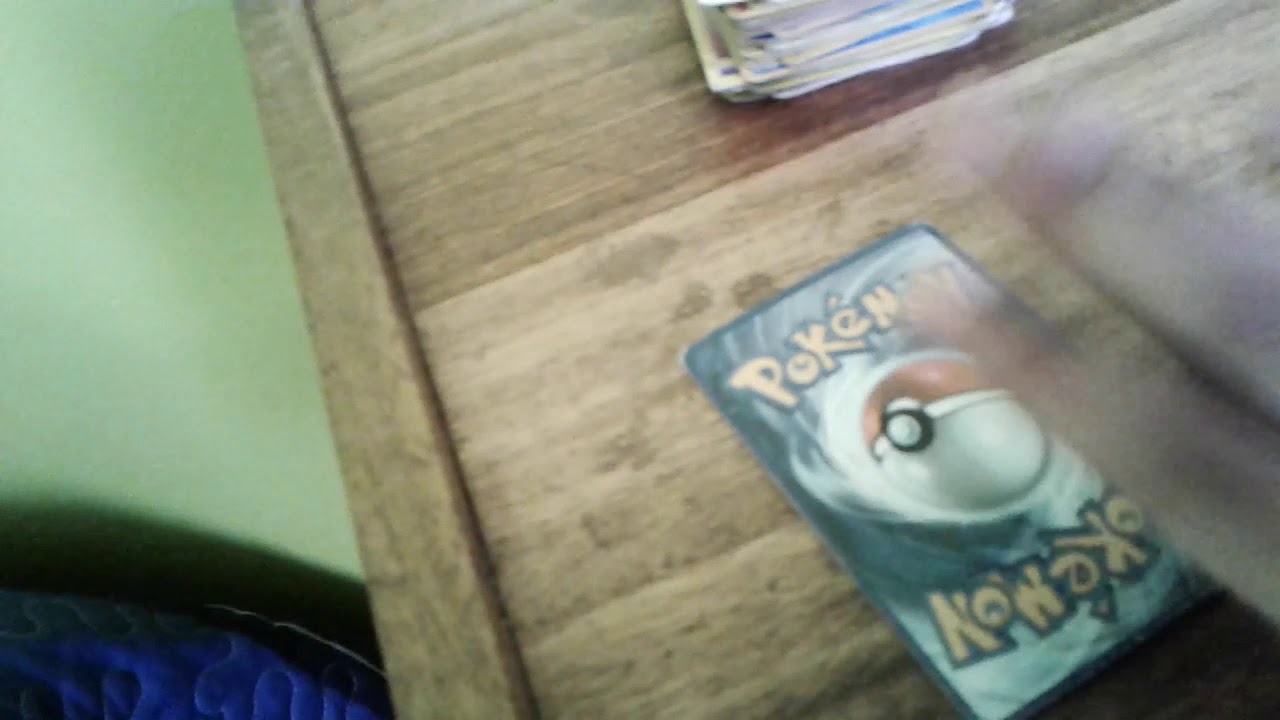 Abriendo tres sobres pokemon y carta rara - YouTube