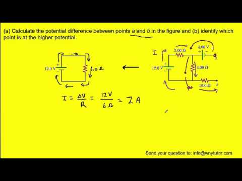Calculate the potential
