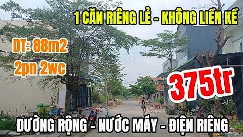Duy nhất 1 căn nhà giá rẻ sổ hồng riêng gần Phan Văn Hớn Hóc Môn chỉ 375 triệu | Bán nhà Hóc Môn