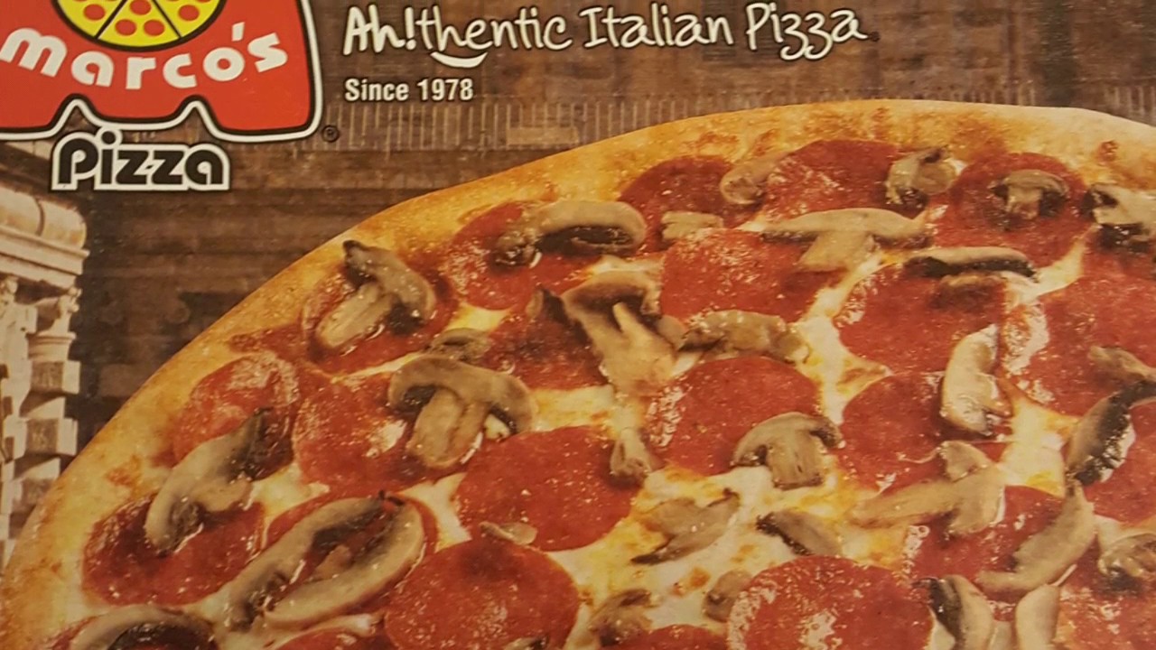 Marcos italian pizza 5 topping special YouTube