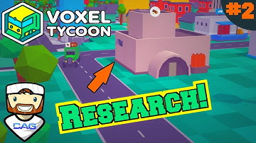 Research!     ||     Voxel Tycoon ep 2