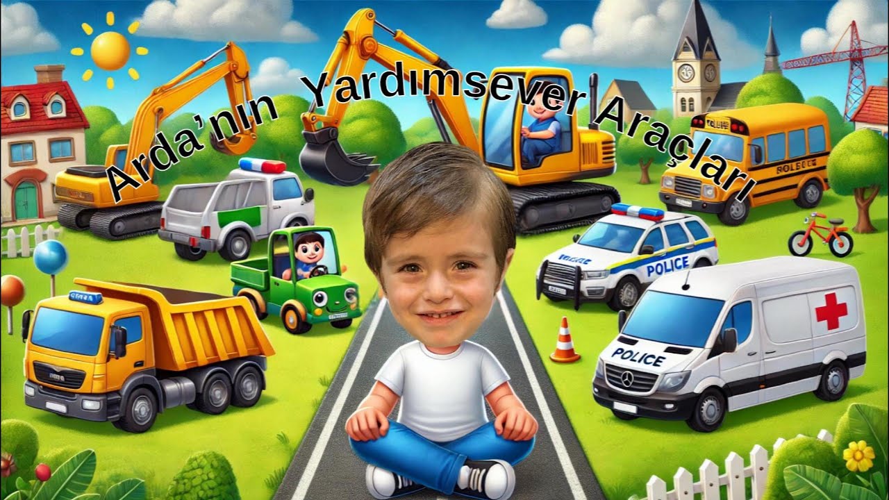 Arda Atakan ve Süper Kahraman Araçların Macerası | Çocuklara Özel Eğlenceli Hikaye
