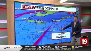 Northeast Ohio weather: Frost Advisory in effect overnight