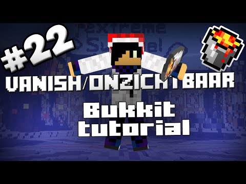 BUKKIT PLUGIN TUTORIAL #22 | Vanish/Onzichtbaar