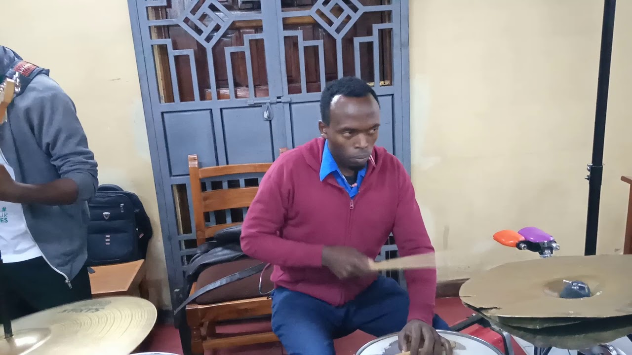 Holy Angels Bow Down rehearsal