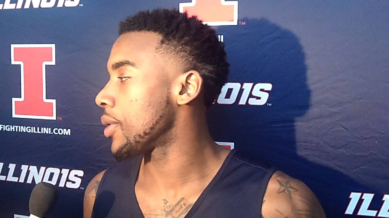 Rayvonte Rice Practice Interview 12/1/14 - YouTube