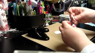 DIY Dahlia Fold Paper Flower