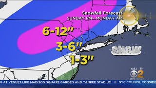 New York Weather: CBS2 3/2 Weekend Forecast at 6AM