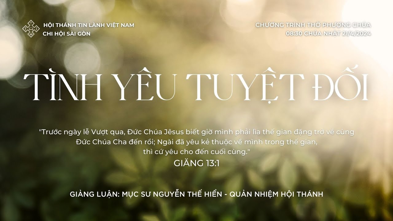 CHƯƠNG TRÌNH THỜ PHƯỢNG CHÚA | 