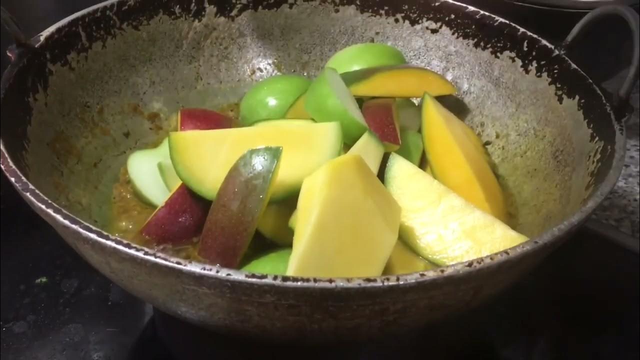 Mango Apple Curry & Beef Stew Guyanese Cooking🇬🇾 YouTube