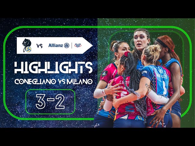 HIGHLIGHTS | Imoco Conegliano - Allianz Vero Volley Milano (Super Final CEV Champions League)