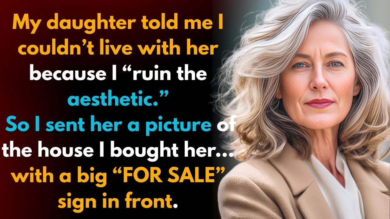 After Losing My Home, My Daughter Rejected Me — So I Purchased the Life She Always Wanted