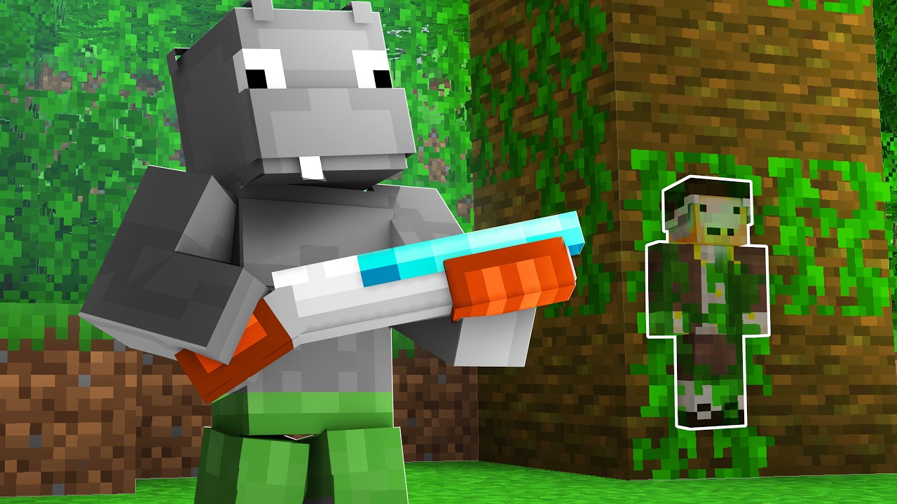 Minecraft but its Meccha Chameleon...