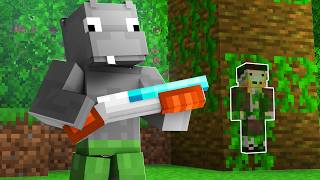 Minecraft but its Meccha Chameleon...